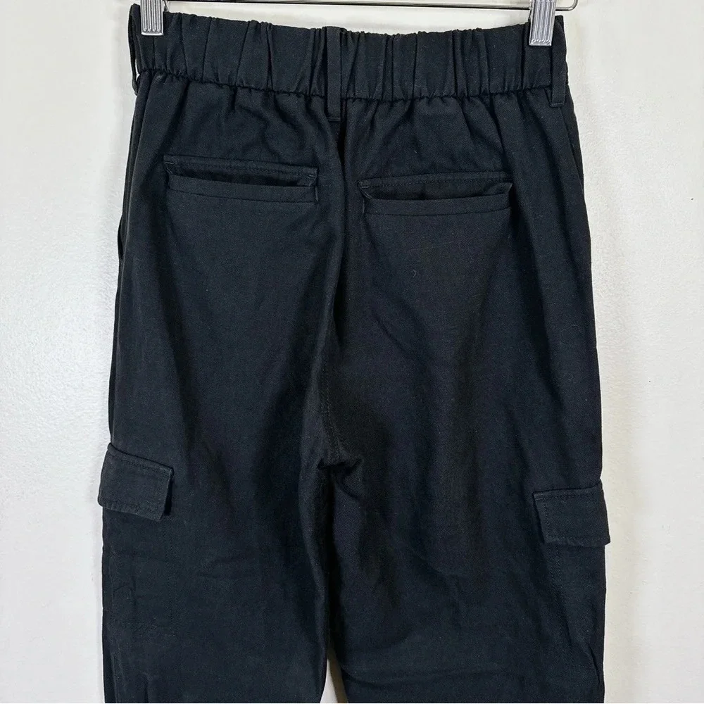 Banana Republic Cargo Utility Black Pant